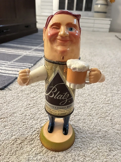 Blatz Vintage Beer Can Man