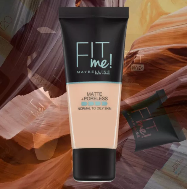 Maybelline - Fit Me! Matte & Poreless Foundation 30ml - ** Various Shades **