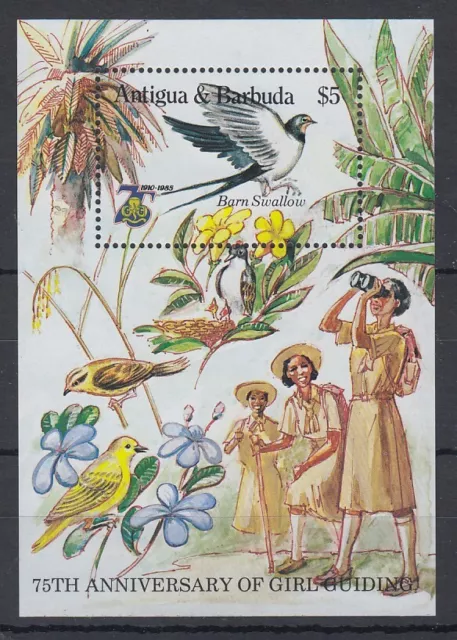Antigua und Barbuda Mi.-Nr. Block 98 postfrisch ** / MNH Vogelbeobachtung