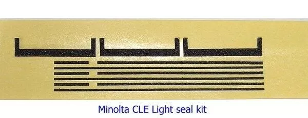 Minolta CLE – ensemble de 3 kits de joints adhésifs pour lumière de caméra,...