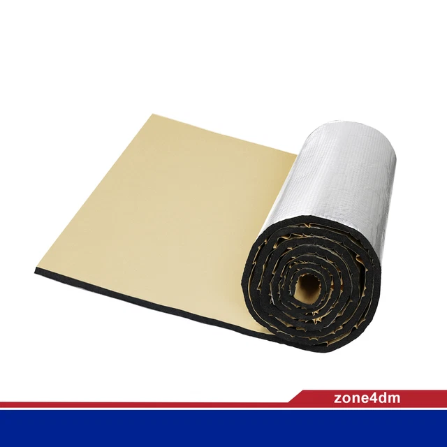 1 voiture 10,76 pieds carrés isolation thermique insonorisant tapis amortisseur