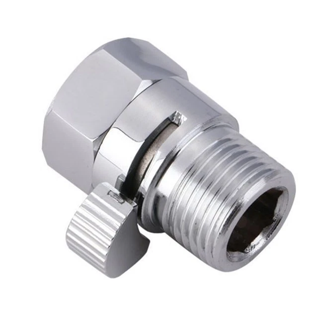Easy to Use Brass Flow Control Valve Extend the Life of Your Shower Head