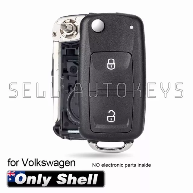 for Volkswagen Fox Amarok Caddy Eos Passat CC Sharan Golf Remote Key Case Shell