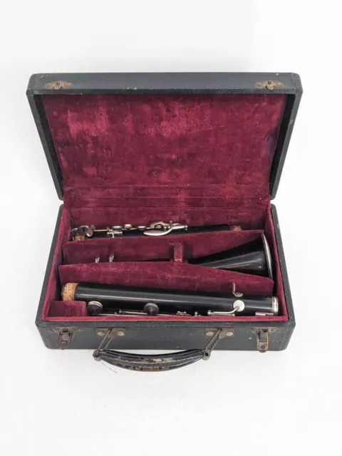 Vintage Regent Boosey and Hawkes Clarinet In Hard Carry Case