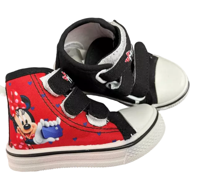 Minnie Maus Sneaker Hochsneaker Schuhe Mickey Größen: 24 25 26 27 28 29 30 31