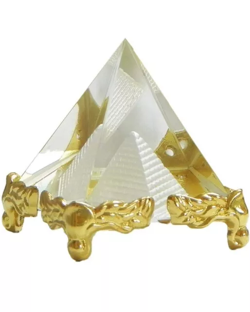 Pyramide de verre cristal Vastu/Feng Shui pour énergie positive, correction...