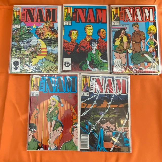 The 'Nam (1986) #1-33 / Michael Golden Marvel Vietnam War / 31 Vf/Nm Comic Lot 2