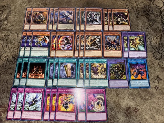 YUGIOH NINJA DECK Core 3x Grandmaster Saizo Hanzo Ninjitsu Art Notebook  OP20 9.63 - PicClick UK