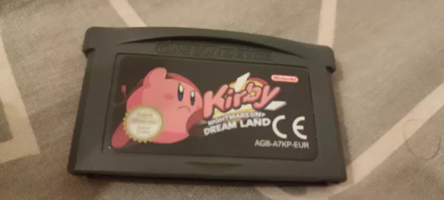 FRANÇAIS Kirby Nightmare in Dreamland Nintendo Game Boy Advance gba ds miror