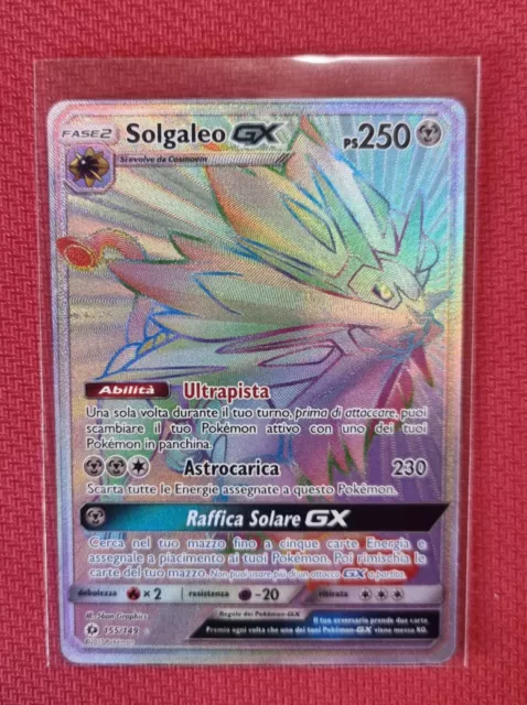 Buy Pokemon TCG - Sun and Moon Base Set - Solgaleo GX (89/149) Holo Online  at desertcartEGYPT