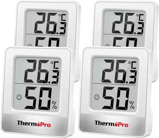 THERMOPRO TP49 DIGITAL Room Thermometer Indoor Hygrometer Mini