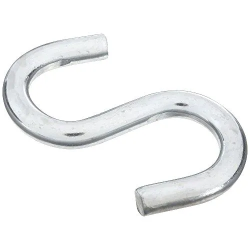 National Hardware N347-849 2076BC Open S Hook in Zinc plated