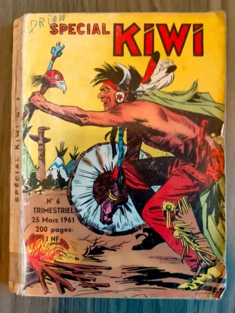 bd spécial KIWI n° 6 le petit scout LUG 25/03/1961