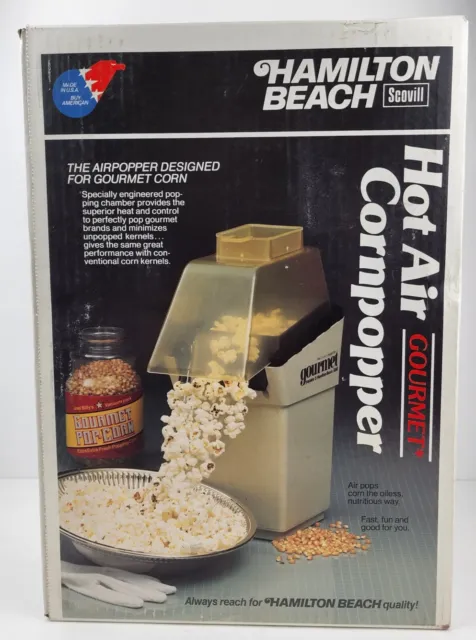 Hamilton Beach Scovill Hot Air Gourmet Cornpopper Popcorn Popper Model 518