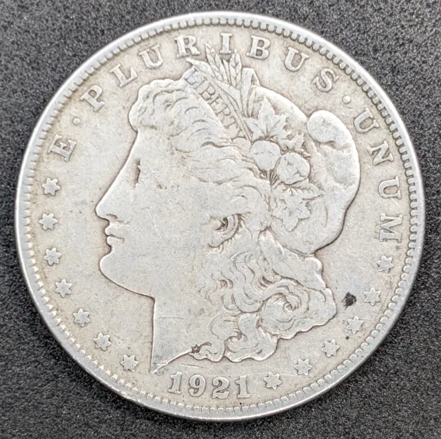 1921 U.S. $1 Morgan Silver Dollar Nice Coin Circulated Condition
