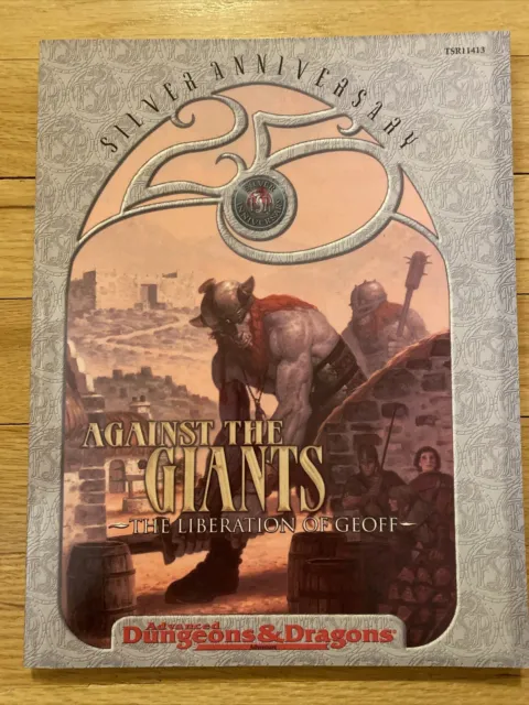 Against The Giants Silver Anniversary AD&D Dungeons & Dragons D&D TSR Reprint