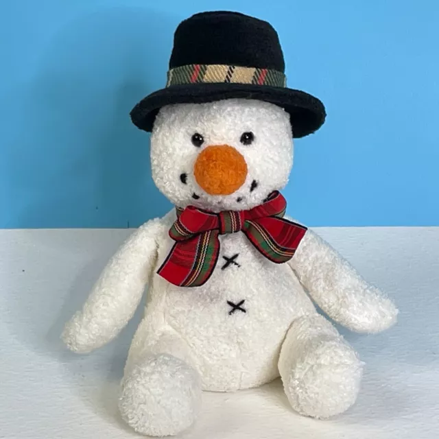 RARE Tri Russ For Walgreens Harvest Moon Snowman 7" Plush Stuffed Animal Toy