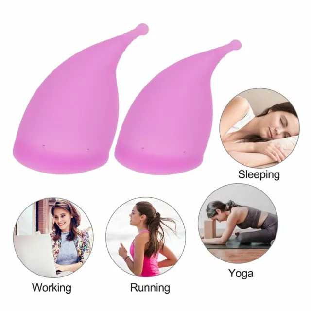 Hygiene Reusable Lady Cups Medical Silicone Cup Female Menstrual Cup Menstrual
