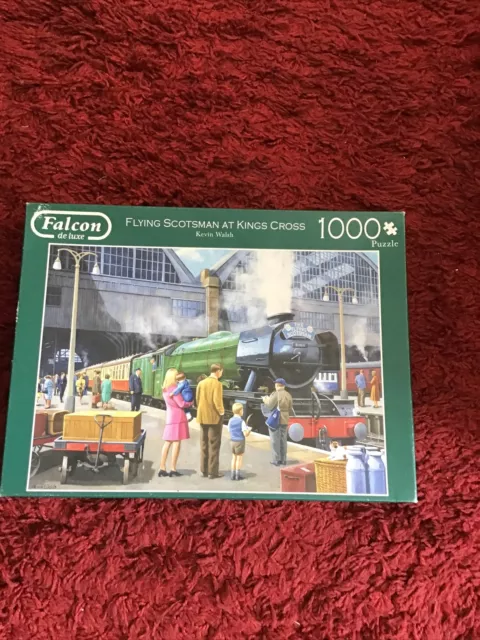 Flying Scotsman at Kings Cross 1000-teiliges Puzzle