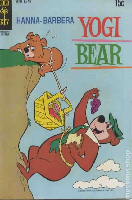 Yogi Bear #42 VG/FN 5.0 1970 Stock Image Low Grade
