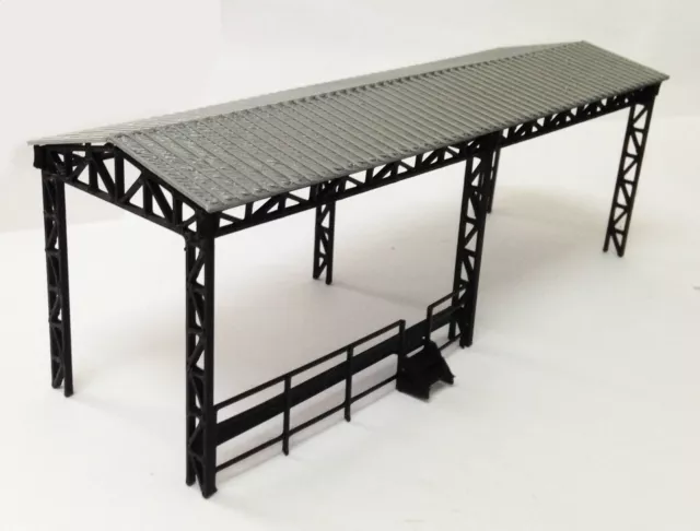 Outland Models Train Railway Layout Factory Open Shed for Locomotive HO OO Gauge