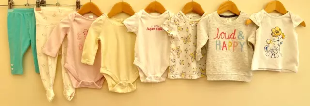 Pacchetto di abbigliamento per bambine età 0-3 mesi Gap H&M mini club