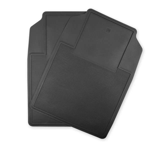 Holley Classic Trucks 05-100LG Floor Mat Set - Dark Gray