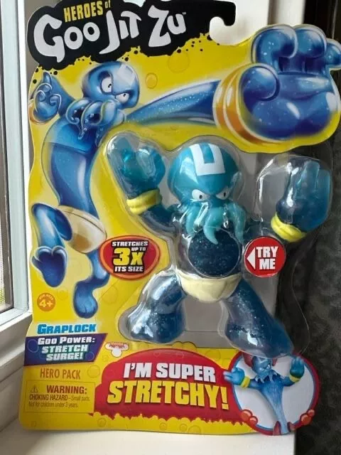 Moose Toys Heroes of Goo Jit Zu Series 1 GRAPLOCK Super Stretchy 41030