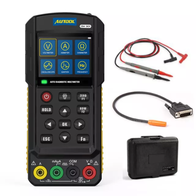 Multimeter Digital Messgeräte AC DC Spannungsprüfer Voltmeter Oszilloskop Tester