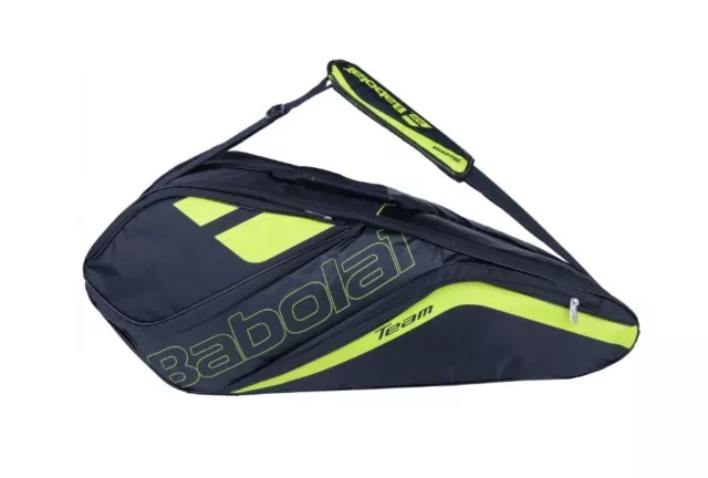 Babolat Racket Holder X 6 Team Black/Yellow