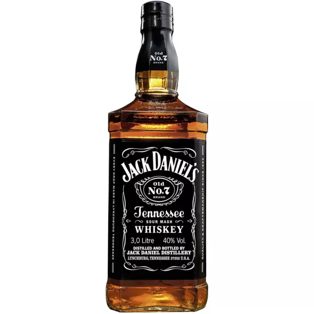 Jack Daniels Old No.7 Tennessee Whiskey Magnumflasche 3000ml