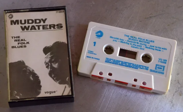 Cassette Audio Muddy Waters - The Real Folk Blues - K7