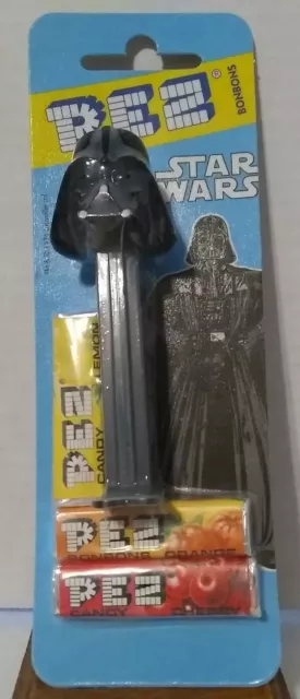 Pez Dispenser Darth Vader Star Wars 1996 New Sealed Incl 3 Packs Candy