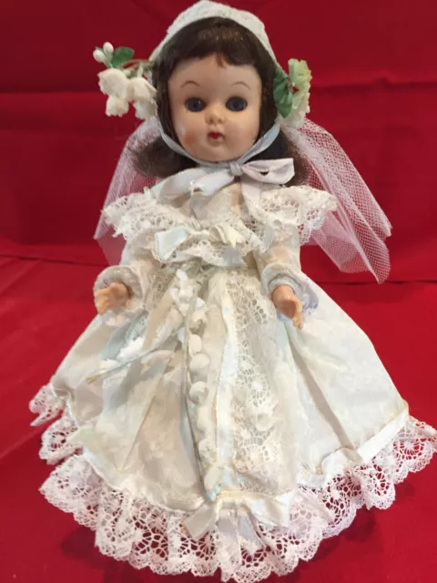 Vintage Virga or Fortune Doll  with GINNY Wedding Gown #464 Madame Alexander Lot