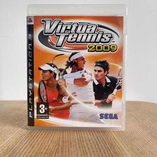 Virtua Tennis 2009 - Jeu PAL FR Sony PS3 - Complet en boîte