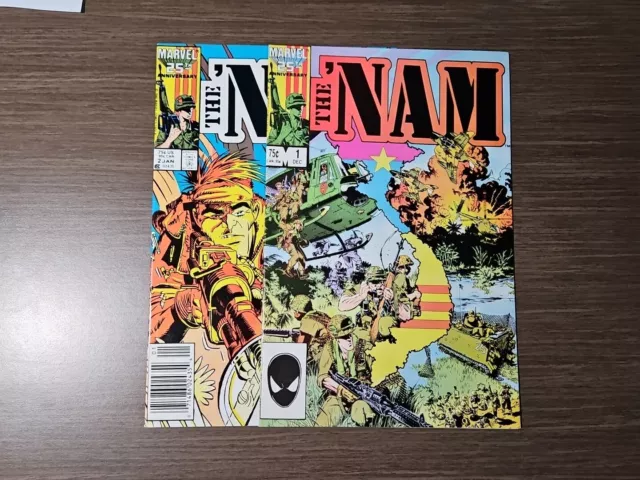 Marvel Comics The 'Nam #1 & 2 NM- 1986 Vietnam War