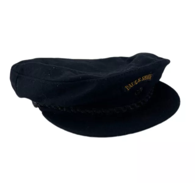 PAUL & SHARK Men's Black Wool Sailor Hat Size X-Small New $40.72 - PicClick