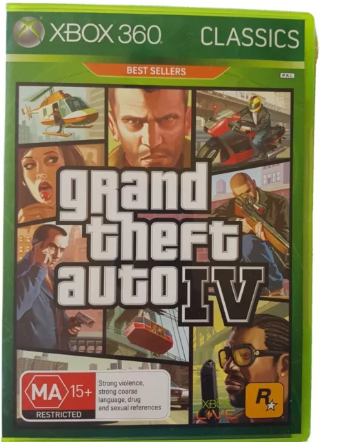 Grand Theft Auto V GTA 5 (Microsoft Xbox 360) - Complete W/Manual + Map  TESTED!