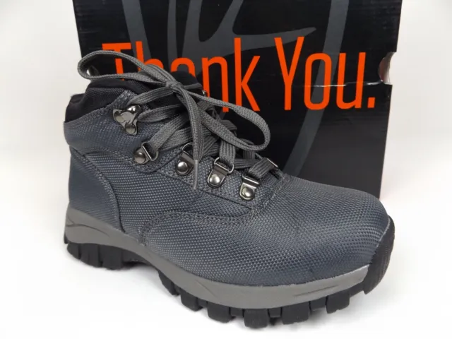 DEER STAGS Walker Thinsulate Comfort Hiker Boots Kids Shoes Size 2.0 Gray, 1910