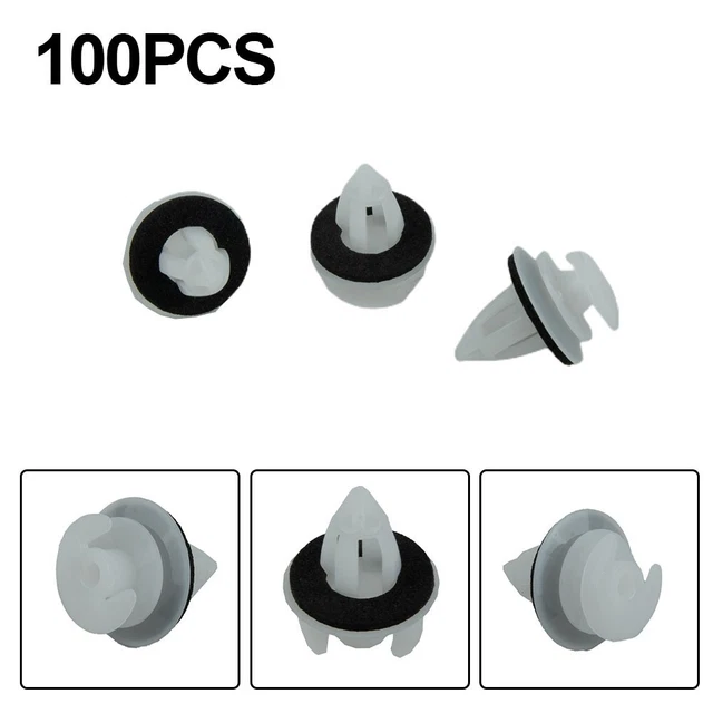 Rechange Pièce Fixation Clips Remplacement Accessoire Panneau Porte avec Joint