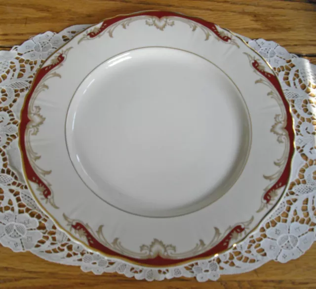 Vintage Syracuse China Federal Shape RADCLIFFE 10 1/2" Dinner Plate ~
