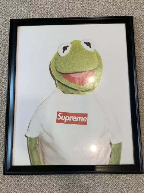 Supreme Kermit The Frog Poster circa 2008 Original Authentic Screenprint