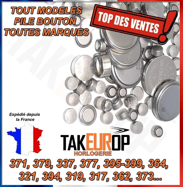 Pile Bouton MuRAta 317 SR516SW - Oxyde D'argent - Fabriquée Au Japon