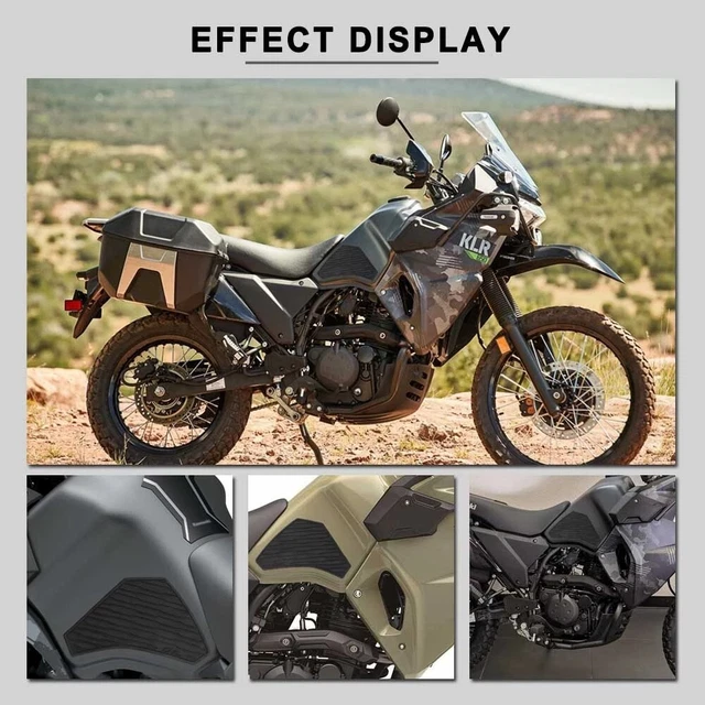 FUEL TANK PAD for Kawasaki KLR 650 20212022 Knee Side Tank Protector