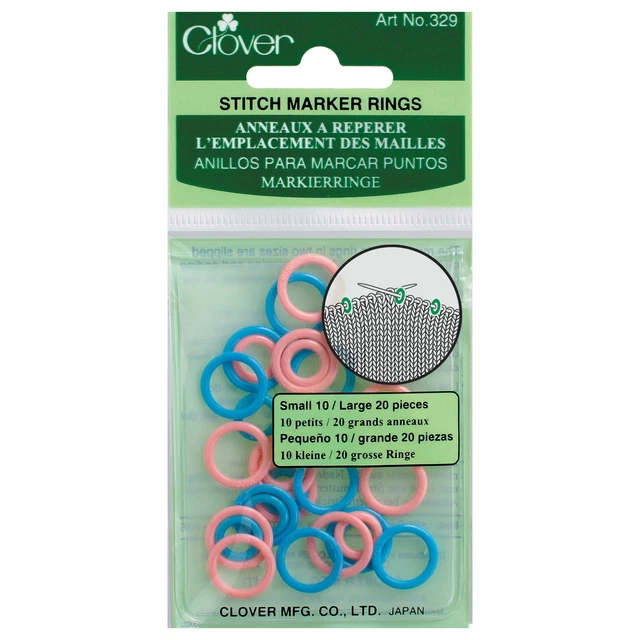 Anillos marcadores de punto de trébol