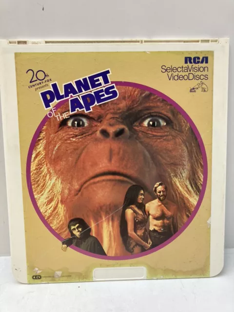 RCA Planet of the Apes Selectavision Video Disc CED Vintage Movie Format