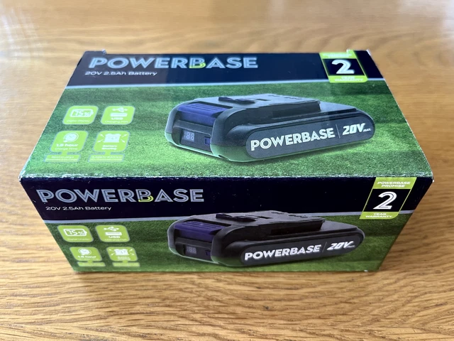 Powerbase POWERBASE BOP-SP07-20-ZR 18V (Max 20v) 2.5ah Genuine Battery * Brand ...