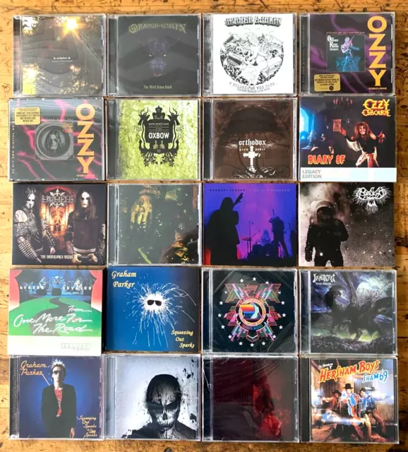 240 Punk/Metal/Rock CDs - Ramones, Black Flag, Panzerfaust, Aura Noir, Zombi &