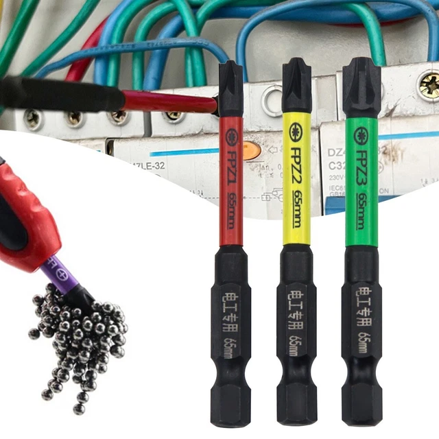 Kit Tournevis Transversal Isolé Magnétique Pour électricien - 1000V, Générique, Neuf