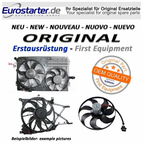 1x_ Ventilatore Radiatore 1873984 Nuovo Originale OEM per Ford-Volvo-Saab